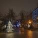 Новогоднее световое оформление в городе Москва