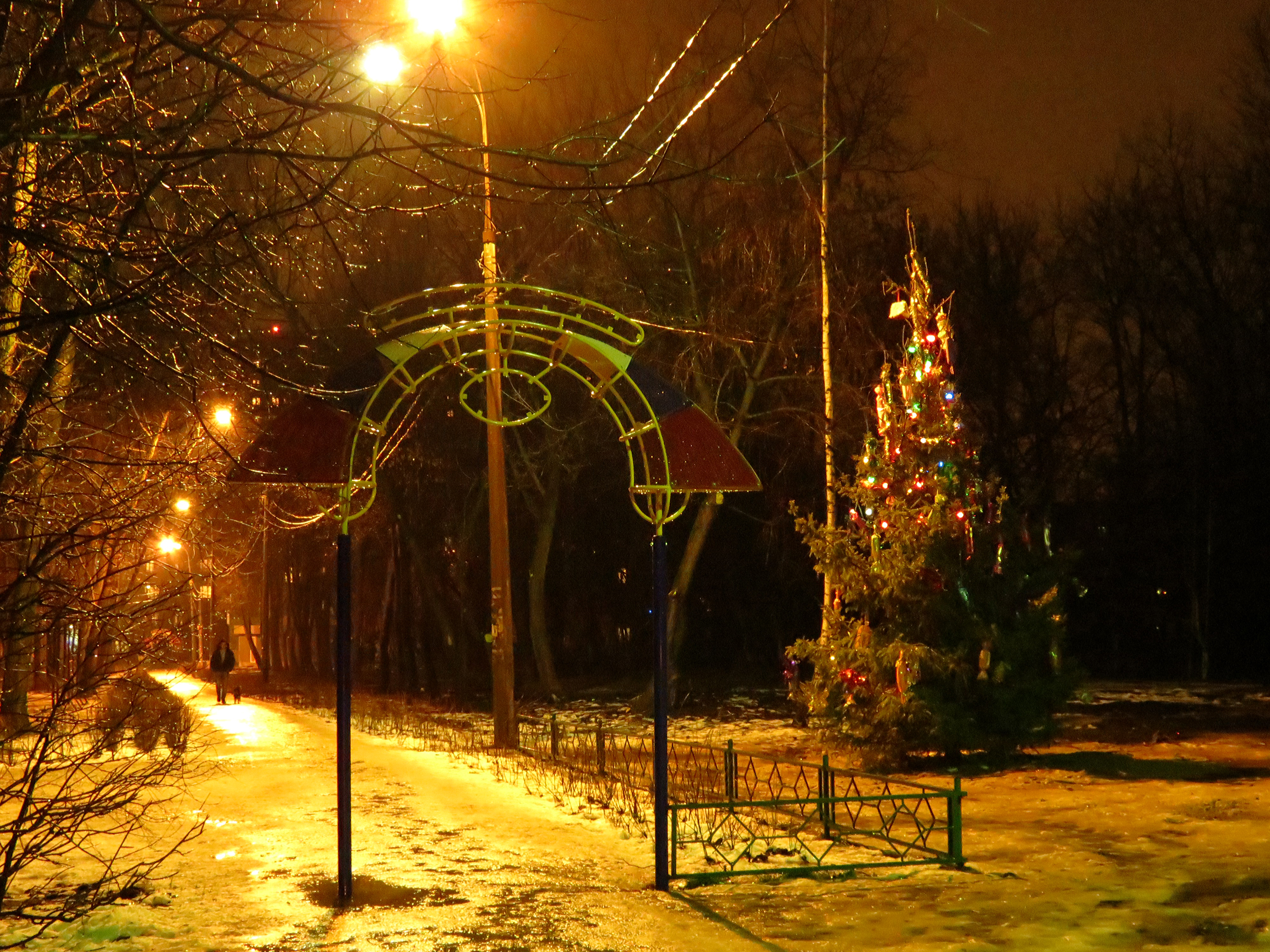 Парк в Ивантеевке Московской области