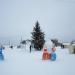 Новогодний снежный городок в городе Тара