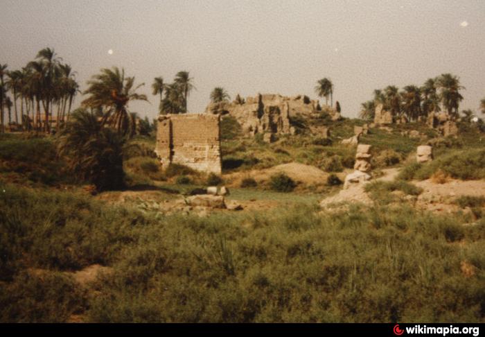 Hermopolis Magna Ruines Vestiges Site Archéologique