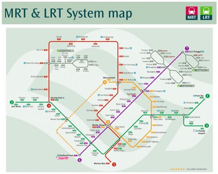 Dhoby Ghaut Mrt Station Map Dhoby Ghaut Mrt Station Interchange [Ns24/Ne6/Cc1] (U/C For Circle Line] -  Republic Of Singapore