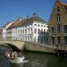 Saint Anne Bridge in Bruges city