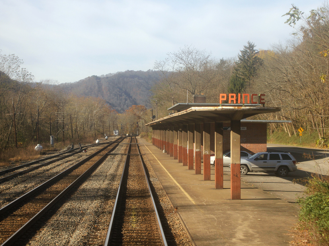 Prince, WV, Amtrak Station