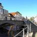Saint Anne Bridge in Bruges city