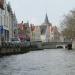 Stro Bridge in Bruges city