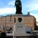 Mozart-Denkmal am Mozartplatz in Stadt Salzburg