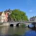 Carmers Bridge in Bruges city
