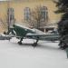 Самолёт-памятник Ла-5 в городе Москва