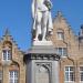 Hans Memling Statue in Bruges city