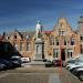 Parking lot in Bruges city