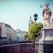 Nepomucenus bridge in Bruges city