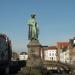 Jan van Eyck Statue in Bruges city