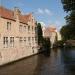 Peerdenbridge in Bruges city