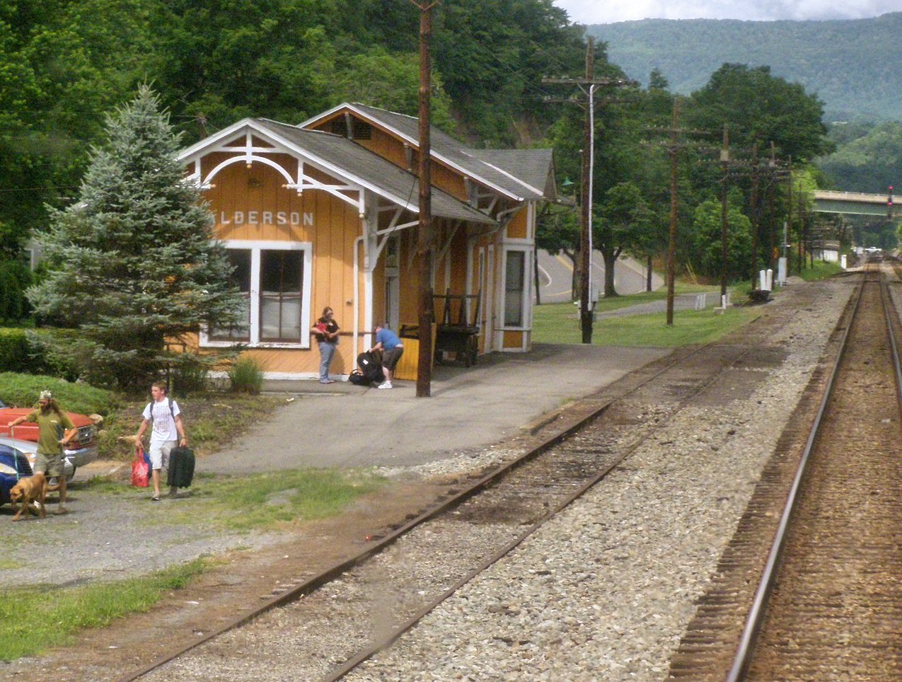 Alderson, WV, Amtrak Station Alderson, West Virginia