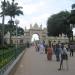 Ticket office and current public entrance to palace in Mysuru city