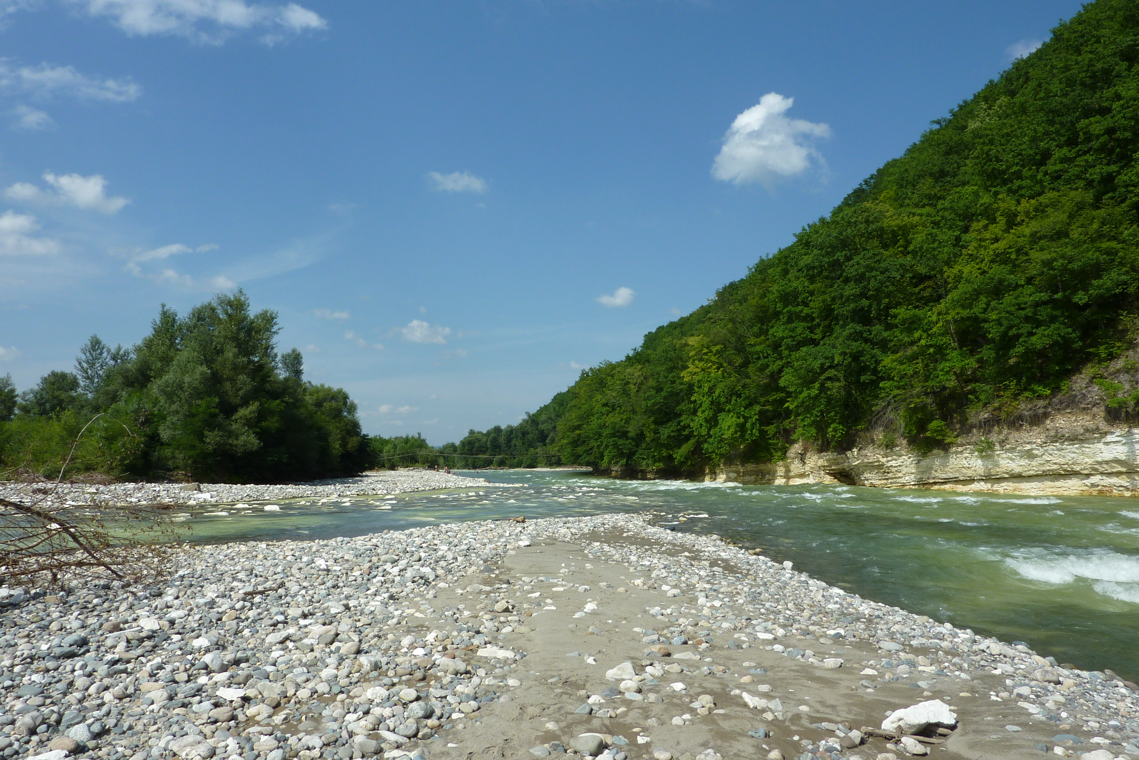 Река Лаба Мостовской