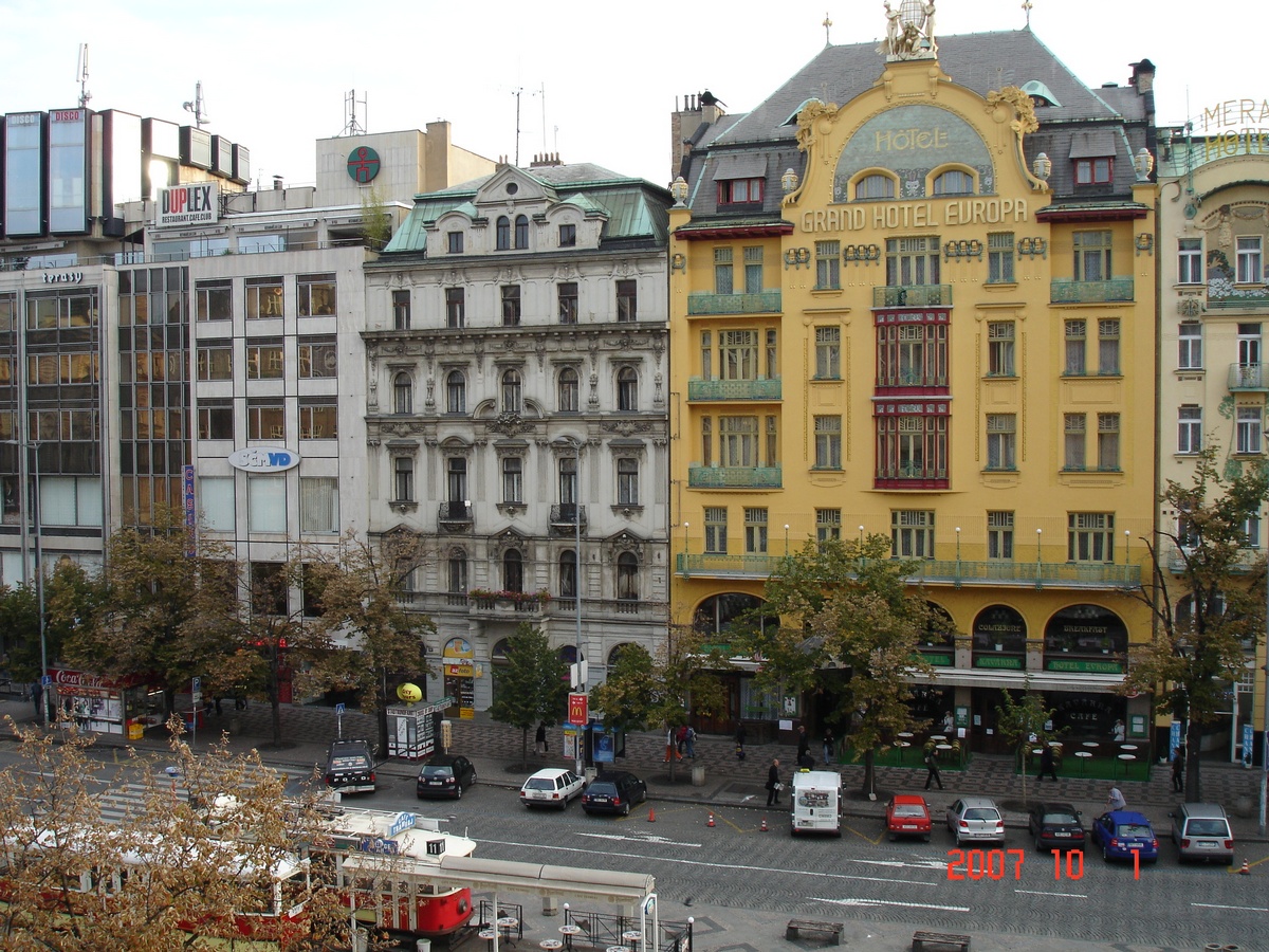 Grand Hotel Europa - Prague (Français) | hôtel, hébergement, art