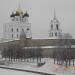 Остатки бывшей лестницы в городе Псков