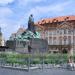 Jan Hus Monument in Prague city