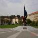 Memorial of resistance to Nazi occupation in Prague city