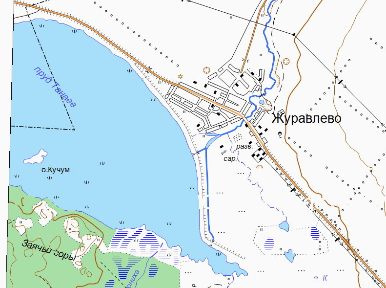 Карта танай кемеровская область