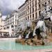 Place des Terreaux dans la ville de Lyon