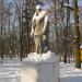 Скульптура пограничника с собакой в городе Красногорск