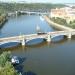 Mánes bridge in Prague city