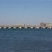 MacArthur Bridge in Detroit, Michigan city