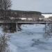 Трубопроводный мост в городе Павловская Слобода