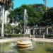 Fontes da Praça 2 de Julho na Salvador city