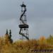 Two oil drilling towers