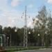 Опора ЛЭП в городе Электрогорск
