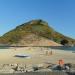 Pedra do Pontal de Sernambetiba na Rio de Janeiro city