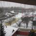 Канализационный пруд в городе Домодедово