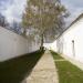 Exercise yard of prison housing