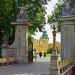 Gate in Warsaw city