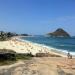 Pedra de Itapuã na Rio de Janeiro city