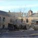Руины плитяных хозяйственных построек в городе Псков