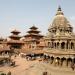 Temple de Krishna Chyasim Deval (fr) in Kathmandu Nepal city