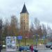 Mary's Church bell tower in Lappeenranta city