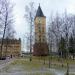 Mary's Church bell tower in Lappeenranta city