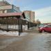 Огороженная территория торгового центра в городе Красногорск