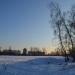 Железнодорожный пруд в городе Домодедово