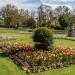 Formal garden, Nuneaton Mueseum and Art Gallery in Nuneaton city