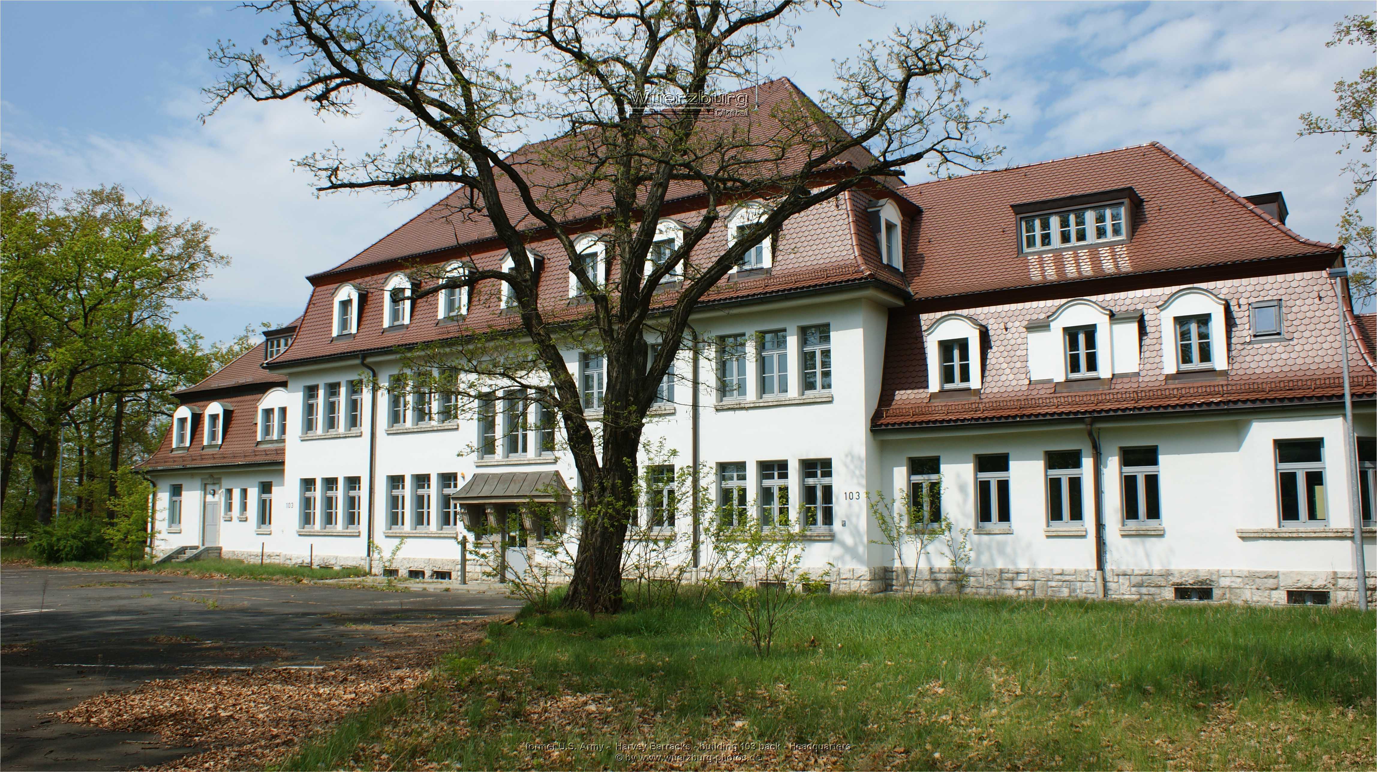 Former U S Army Harvey Barracks Building 103 Headquarters