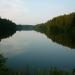 Водохранилище на реке Ромашке в городе Северск