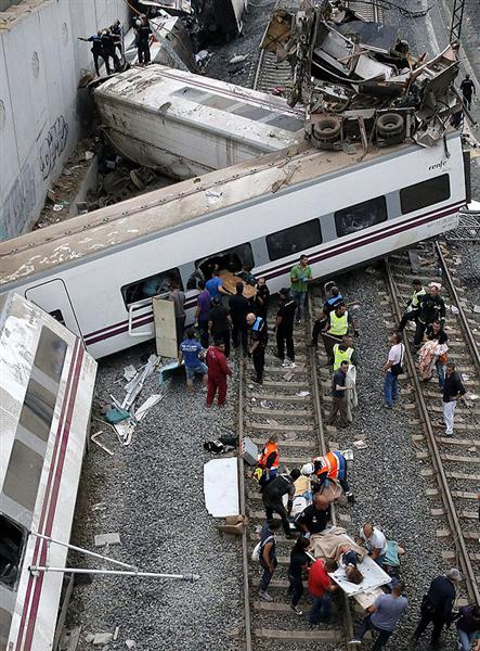 Santiago De Compostela Derailment - Santiago De Compostela