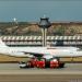 Satellite Terminal 4 in Madrid city