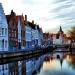 Stro Bridge in Bruges city